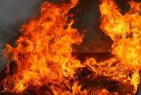 На пожаре в Днепропетровской области погиб человек