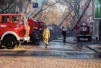 Завершились работы по ликвидации последствий пожара в Одесском колледже