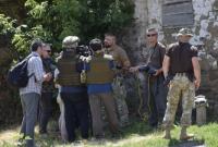 Зону ООС посетили румынские журналисты