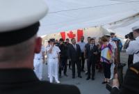 Зеленскому в Одессе показали корабли НАТО