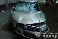 В Харькове 20-летняя девушка въехала в агитационную палатку