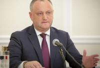 Додон назвал возможную дату роспуска парламента