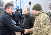 Глава ОБСЕ Лайчак посетил КПВВ "Станица Луганская"