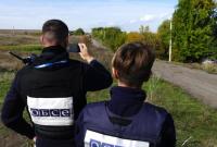 В аэропорту Луганска ОБСЕ обнаружила "Грады", танки и артиллерию