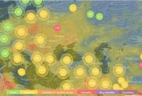 В Украине - "нездоровый" уровень загрязнения воздуха