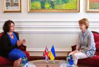 В Украине начала работу новая посол Великобритании