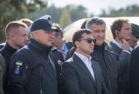 Зеленский и Аваков посетили масштабные учения МВД